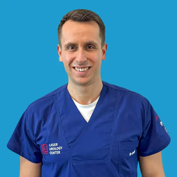 Dr Aleksa Zubelić, specijalizant urologije i član tima Laser Urology Centra